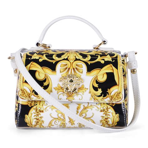 versace handbag dalmatian print|Versace purses black label.